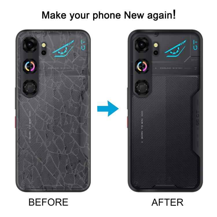 For ZTE nubia Neo 5 GT Z2570N Glass Battery Back Cover with Adhesive, For ZTE nubia Neo 5 GT
