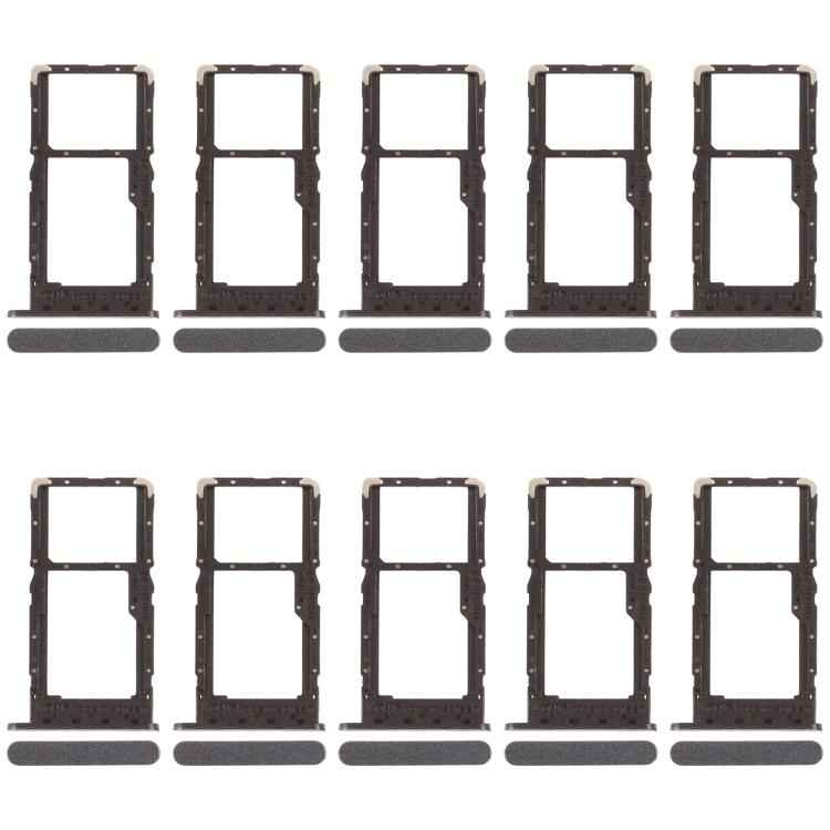 For OPPO A78 5G CPH2483 CPH2495 10pcs SIM Card Tray + SIM Card Tray / Micro SD Card Tray, For OPPO A78 5G