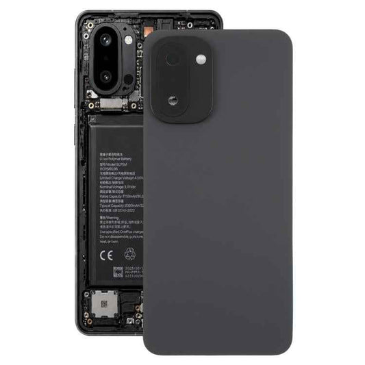 For OnePlus Ace 6T PLR110 Original Glass Back Cover with Camera Frame / Adhesive, For OnePlus Ace 6T(Original)
