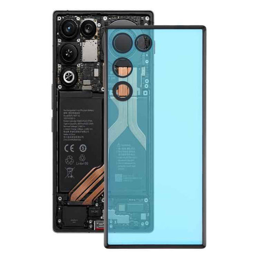 For ZTE nubia RedMagic 11 Air NX799J Glass Back Cover with Adhesive, For ZTE nubia RedMagic 11 Air
