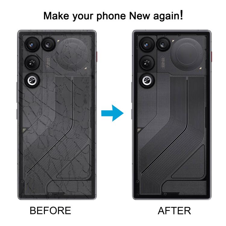 For ZTE nubia RedMagic 11 Air NX799J Glass Back Cover with Adhesive, For ZTE nubia RedMagic 11 Air