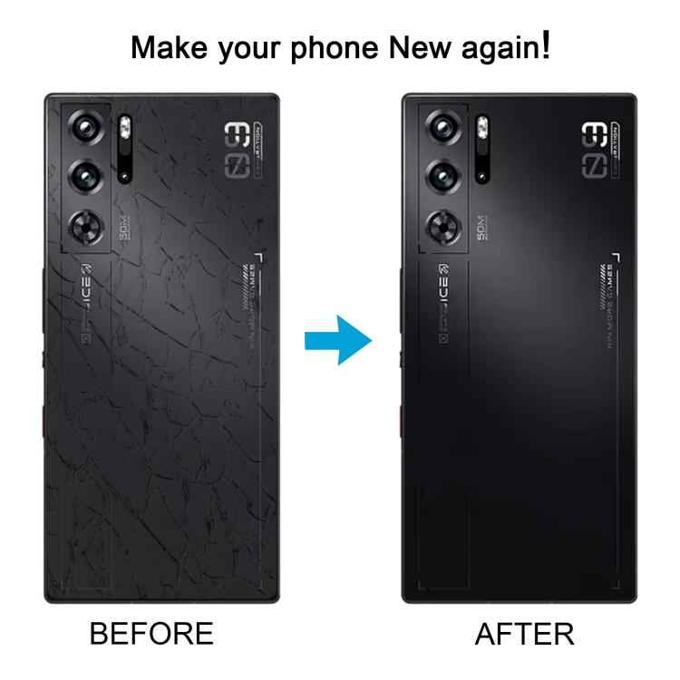 For ZTE nubia RedMagic 9 Pro NX769J Glass Back Cover with Adhesive, For ZTE nubia RedMagic 9 Pro