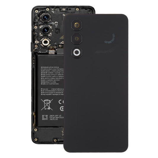 For ZTE nubia Neo 5 Pro Plastic Battery Back Cover with Camera Lens Frame, For ZTE nubia Neo 5 Pro