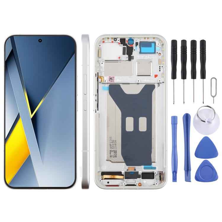 For Xiaomi Poco F8 Ultra Original LCD Screen Digitizer Full Assembly with Frame