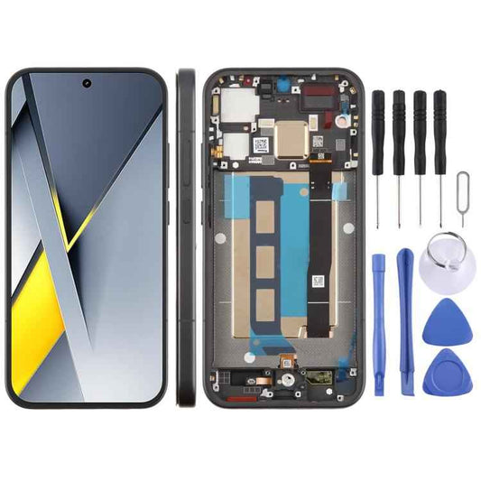 For Xiaomi Poco F8 Pro Original LCD Screen Digitizer Full Assembly with Frame