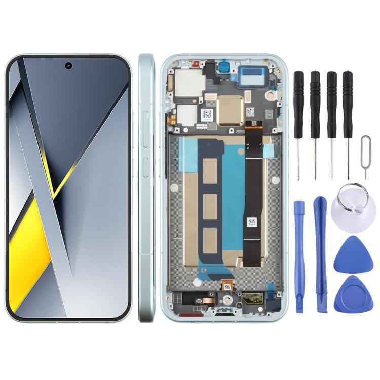 For Xiaomi Poco F8 Pro Original LCD Screen Digitizer Full Assembly with Frame