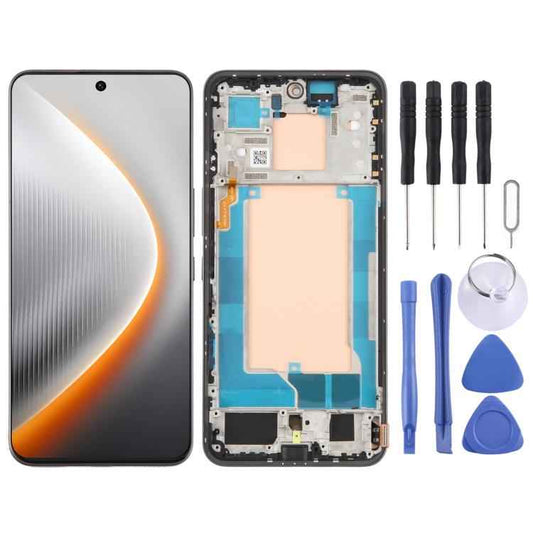 For Tecno Pova 7 Ultra LJ9 Original LCD Screen Digitizer Full Assembly with Frame