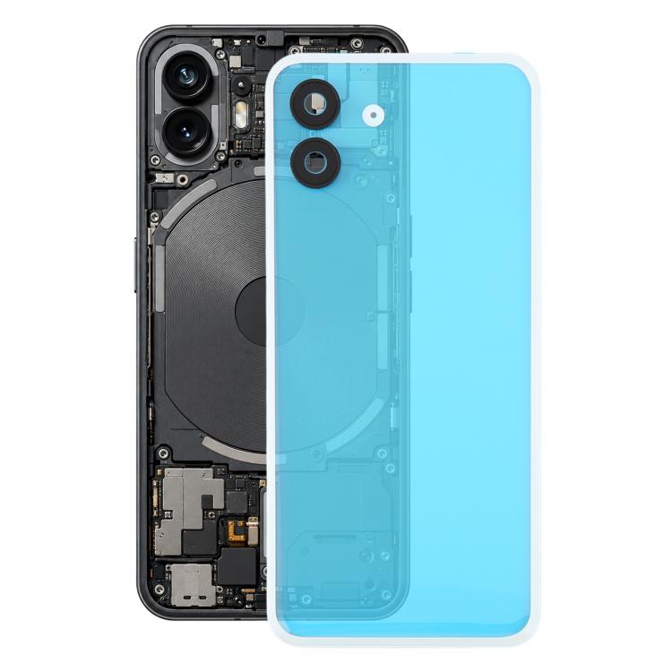 For Nothing Phone 2 A065 Original Glass Battery Back Cover with Camera Lens Frame, For Nothing Phone 2(Original)