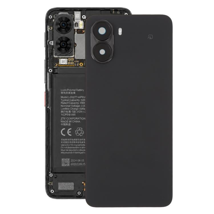 For ZTE nubia S2 A504ZT Plastic Back Cover with Camera Lens Frame, For ZTE nubia S2