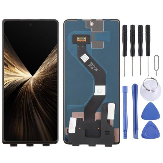 For Honor Magic V5 Original LCD Secondary Screen with Digitizer Full Assembly, For Honor Magic V5(Original,Secondary LCD)