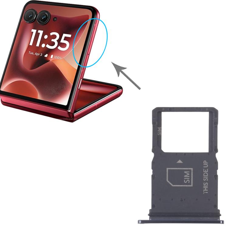 For Motorola Razr 60 Ultra / Razr Ultra 2025 Original SIM Card Tray