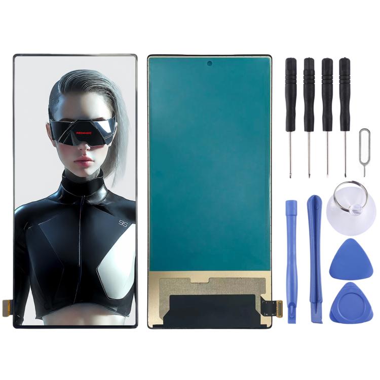 For ZTE nubia RedMagic 9S Pro / RedMagic 9S Pro+ TFT LCD Screen With Digitizer Full Assembly, Not Supporting Fingerprint Identification, For ZTE nubia RedMagic 9S Pro / RedMagic 9S Pro+(TFT)