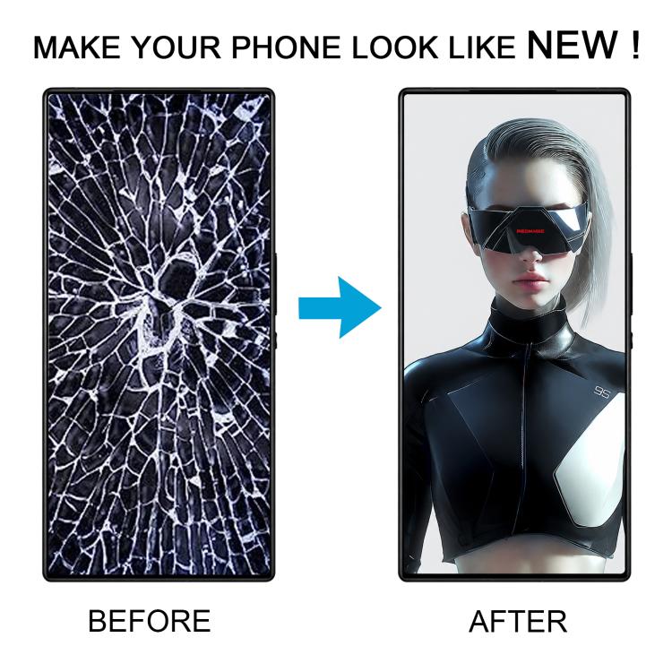 For ZTE nubia RedMagic 9S Pro / RedMagic 9S Pro+ TFT LCD Screen With Digitizer Full Assembly, Not Supporting Fingerprint Identification, For ZTE nubia RedMagic 9S Pro / RedMagic 9S Pro+(TFT)
