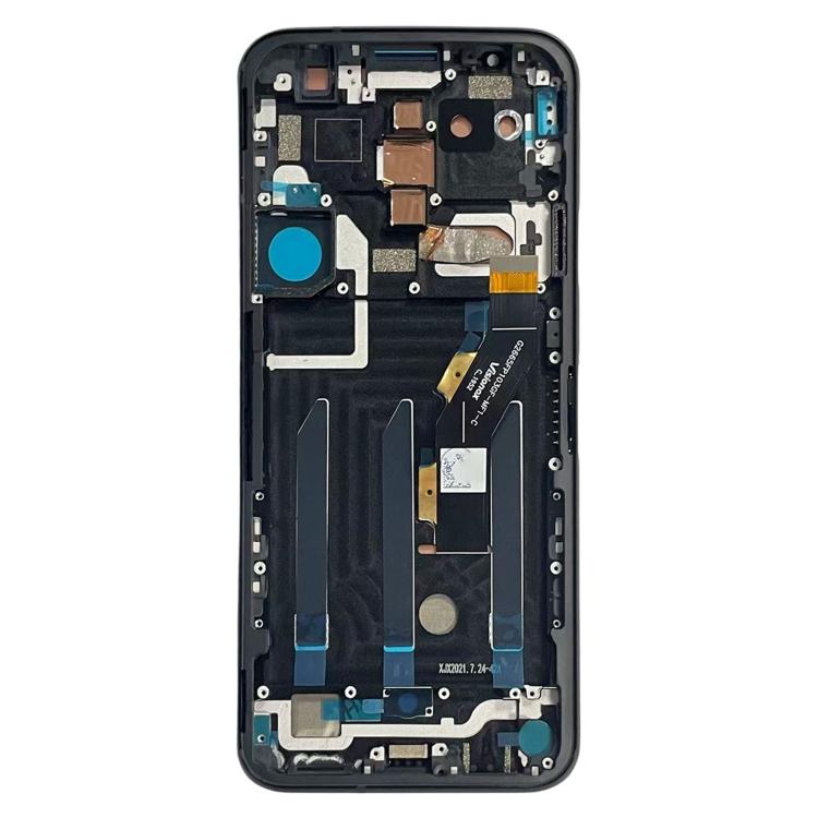 For ZTE nubia RedMagic 5S Original LCD Screen Digitizer Full Assembly with Frame, For ZTE nubia RedMagic 5S(Original)