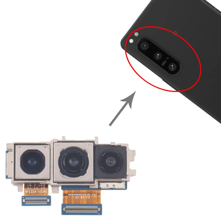 For Sony Xperia 5 IV Original Camera Set (Telephoto + Wide + Main Camera), For Sony Xperia 5 IV(Original)