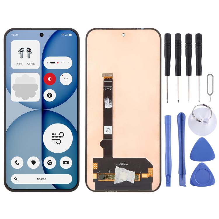 For Nothing Phone 4a A069 AMOLED Original LCD Screen With Digitizer Full Assembly, For Nothing Phone 4a(Original)