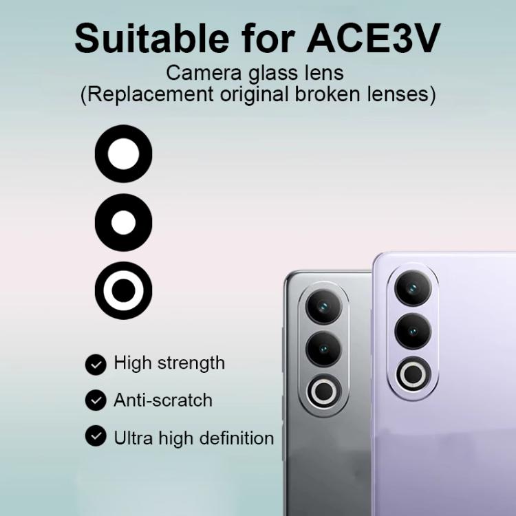 For OnePlus Ace 3V Back Camera Lens Set, For OnePlus Ace 3V
