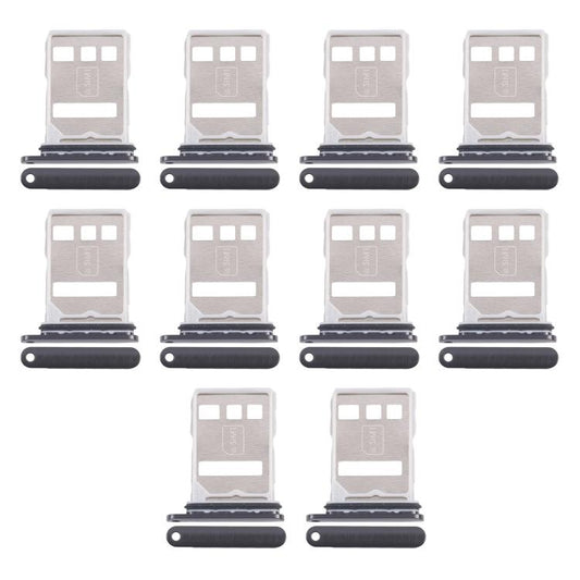 For Huawei P60 10pcs Original SIM Card Tray + NM Card Tray, For Huawei P60(Original)