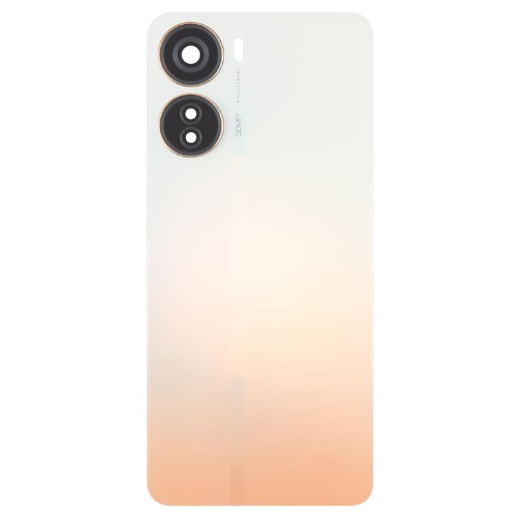 For ZTE Axon 40 Lite Plastic Battery Back Cover with Camera Lens Cover, For ZTE Axon 40 Lite(with Camera Cover)