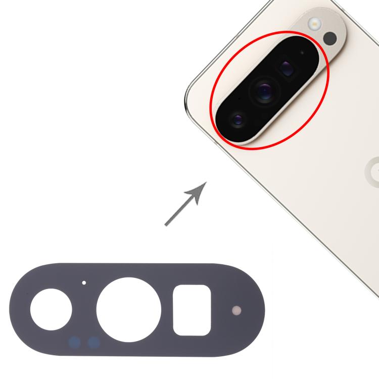 For Google Pixel 9 XL 10pcs Back Camera Lens
