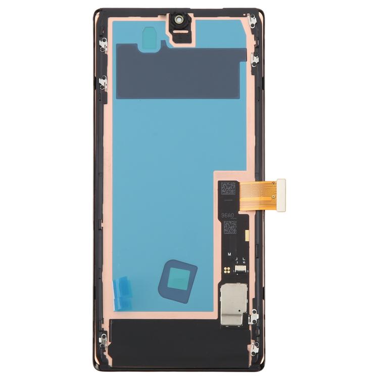 For Google Pixel 6 Pro GLUOG G8VOU GF5KQ OLED LCD Screen Digitizer Full Assembly with Frame, Support 120Hz High Refresh Rate