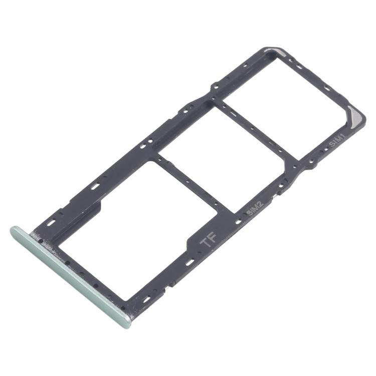 For ZTE Blade A35 Z2453 SIM Card Tray + SIM Card Tray + Micro SD Card Tray, For ZTE Blade A35(Original)