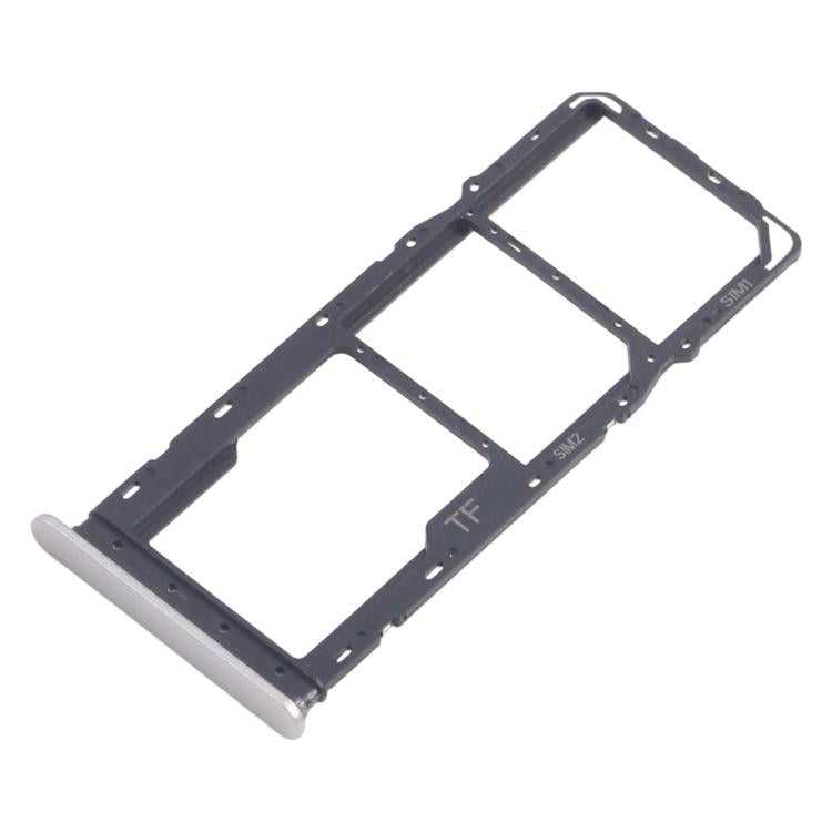 For ZTE Blade A36 Z2472 SIM Card Tray + SIM Card Tray + Micro SD Card Tray, For ZTE Blade A36(Original)