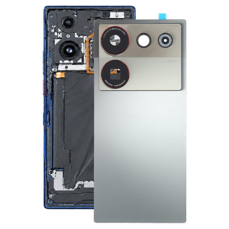 For ZTE nubia Z50 Ultra NX712J Glass Battery Back Cover with Camera Lens Frame, For ZTE nubia Z50 Ultra(Original)