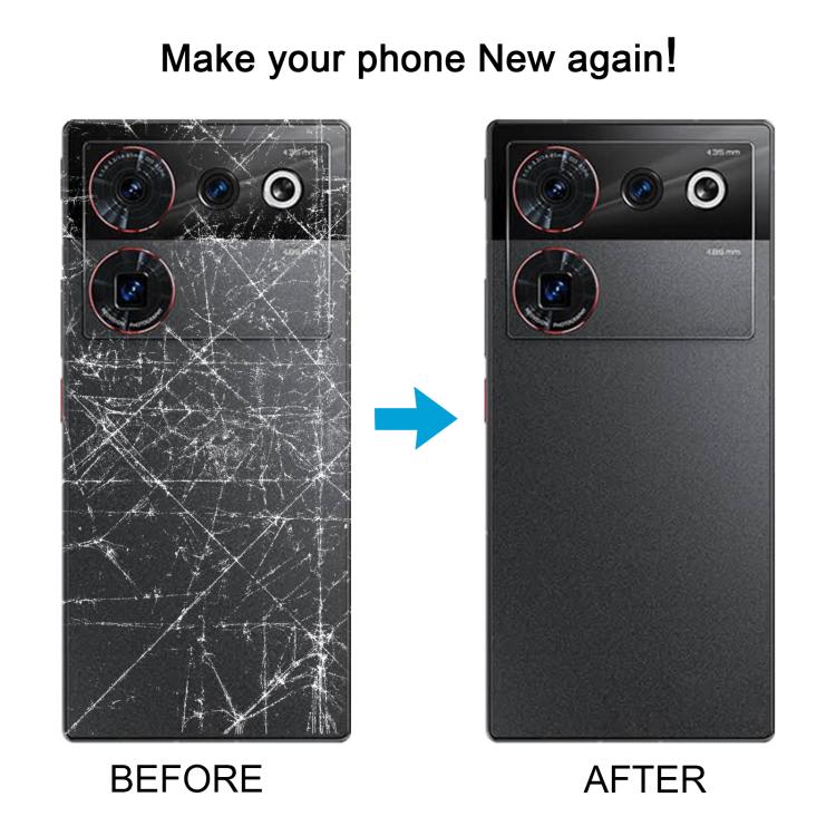 For ZTE nubia Z50 Ultra NX712J Glass Battery Back Cover with Camera Lens Frame, For ZTE nubia Z50 Ultra(Original)