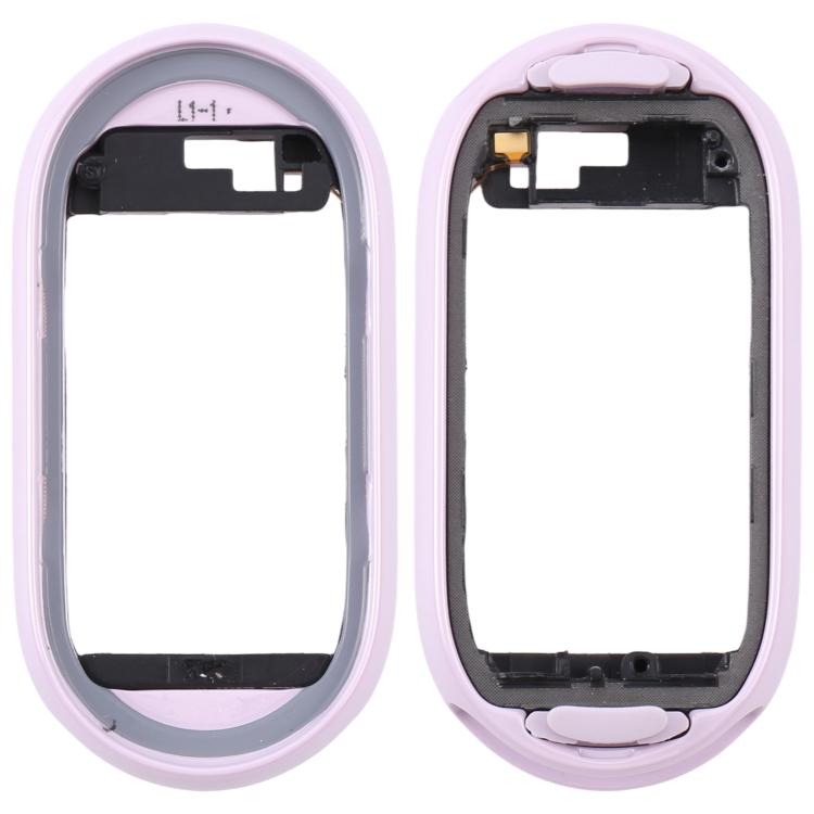 For Xiaomi Band 10 Original LCD Screen Frame Ceramic Bezel Plate, For Xiaomi Smart Band 10 Ceramic (Grey White), For Xiaomi Smart Band 10 Ceramic (Purple)