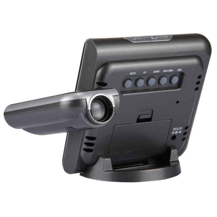 Multifunctional Digital Color LCD Display LED Projection Alarm Clock with Weather Station / Temperature / Humidity / Calendar