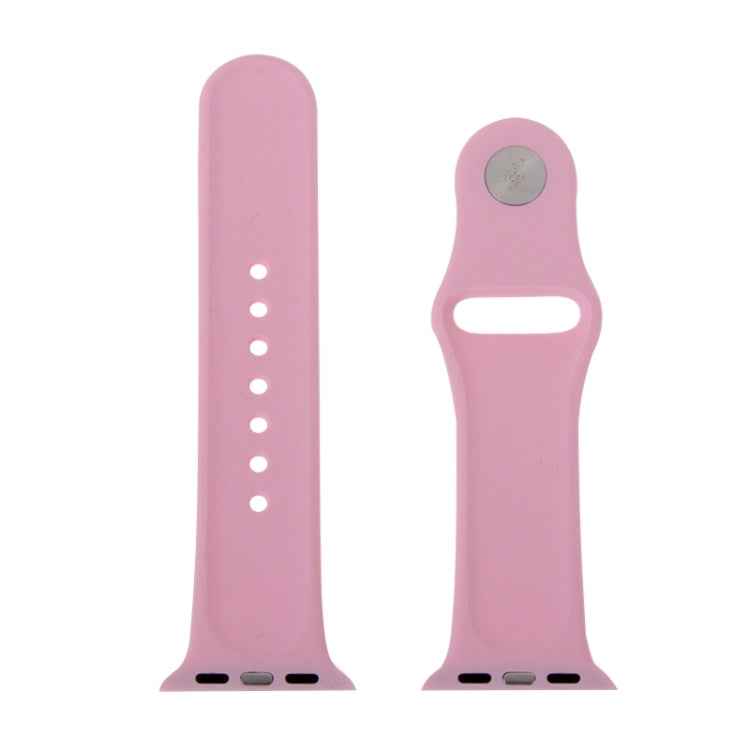 For Apple Watch Sport 38mm High-performance Rubber Sport Watch Band with Pin-and-tuck Closure