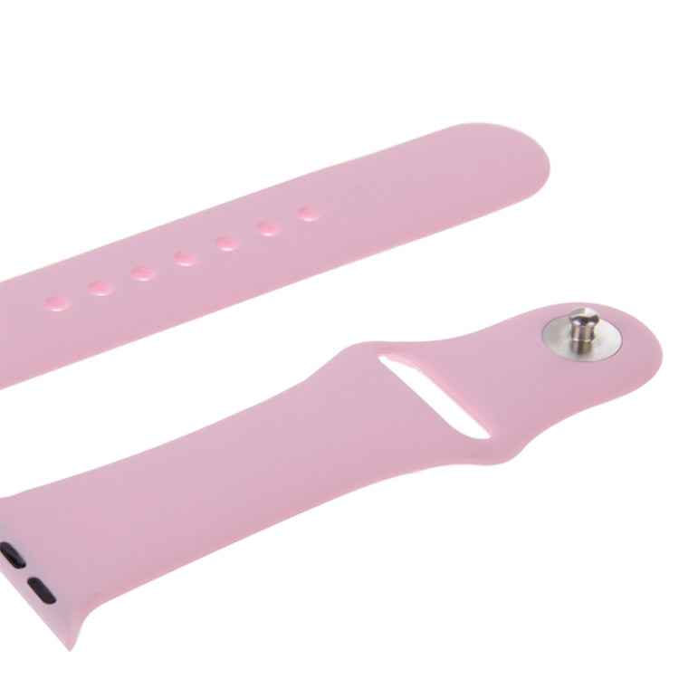 For Apple Watch Sport 38mm High-performance Rubber Sport Watch Band with Pin-and-tuck Closure