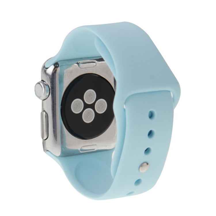 For Apple Watch Sport 38mm High-performance Rubber Sport Watch Band with Pin-and-tuck Closure
