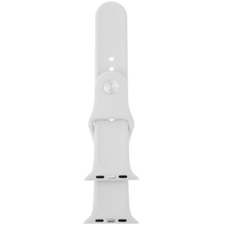 For Apple Watch Sport 42mm High-performance Rubber Sport Watch Band with Pin-and-tuck Closure