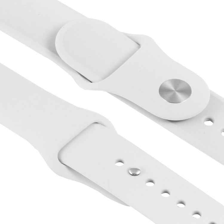 For Apple Watch Sport 42mm High-performance Rubber Sport Watch Band with Pin-and-tuck Closure