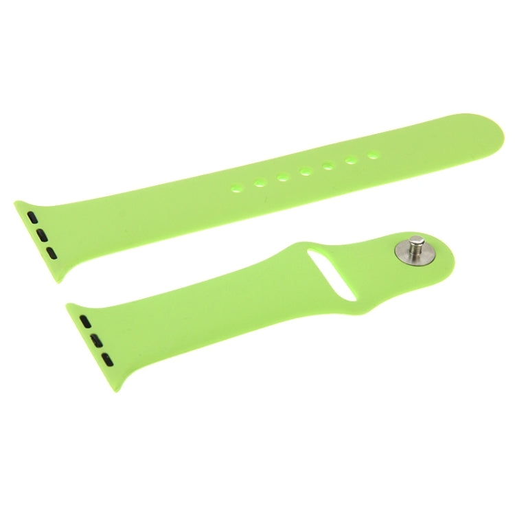 Bracelet sport en caoutchouc haute performance pour Apple Watch Sport 42 mm, plus long, avec fermeture à ardillon