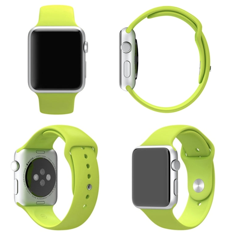 Bracelet sport en caoutchouc haute performance pour Apple Watch Sport 42 mm, plus long, avec fermeture à ardillon
