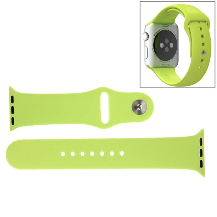 Bracelet sport en caoutchouc haute performance pour Apple Watch Sport 42 mm, plus long, avec fermeture à ardillon