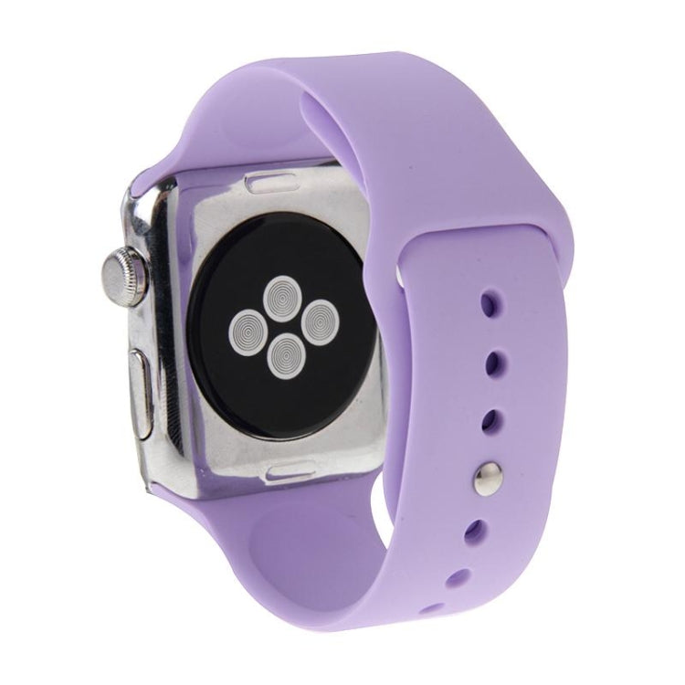 Bracelet sport en caoutchouc haute performance pour Apple Watch Sport 42 mm, plus long, avec fermeture à ardillon