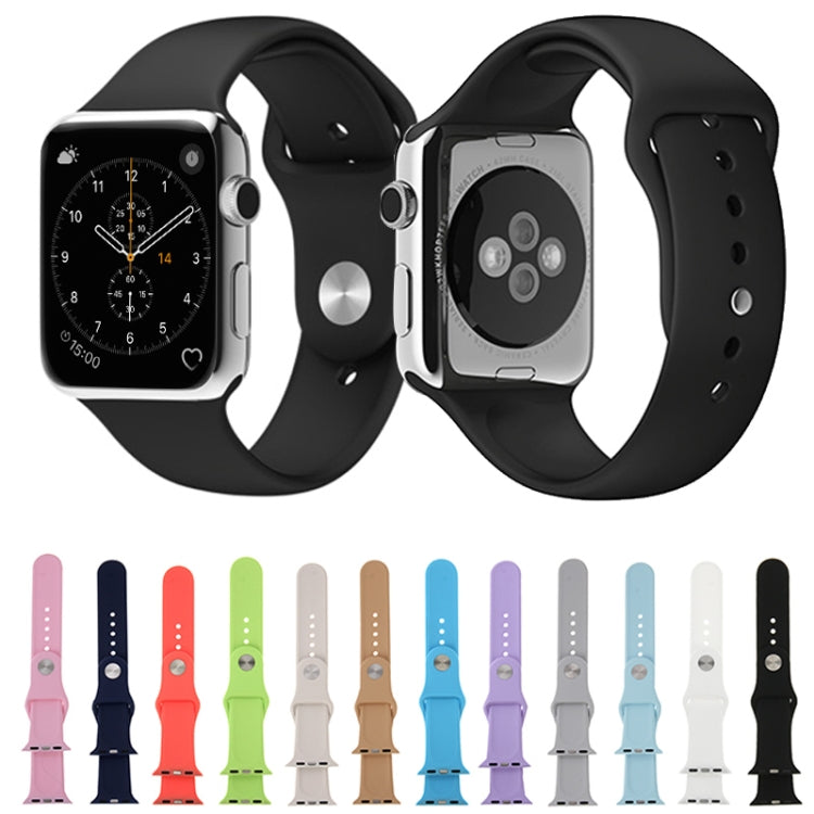 Bracelet sport en caoutchouc haute performance pour Apple Watch Sport 42 mm, plus long, avec fermeture à ardillon