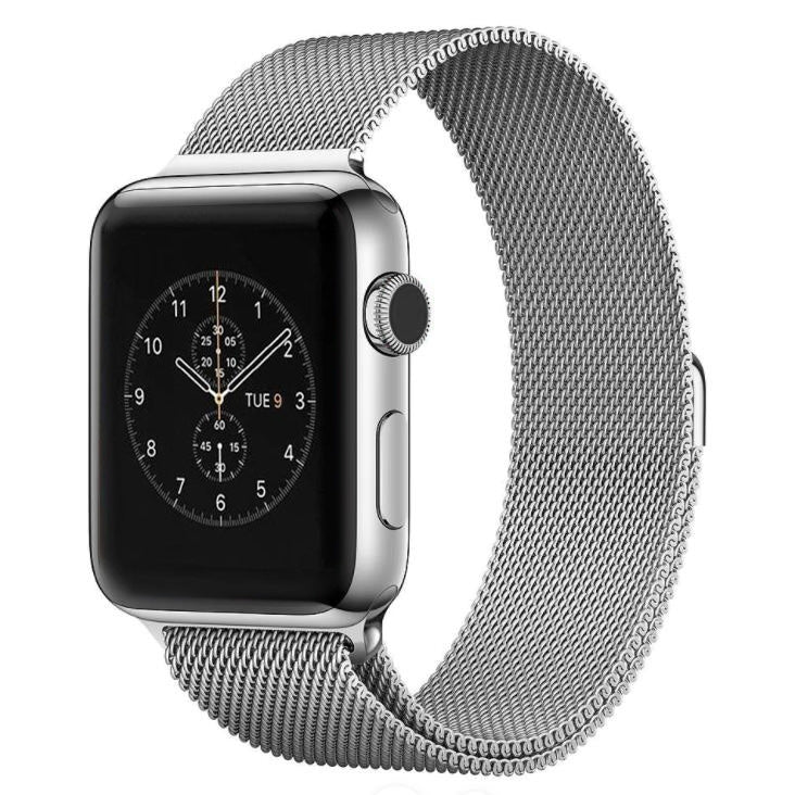 For Apple Watch 42mm / 41mm / 40mm / 38mm Milanese Loop Magnetic Stainless Steel Watch Band, For Apple Watch 42mm / 41mm / 40mm / 38mm