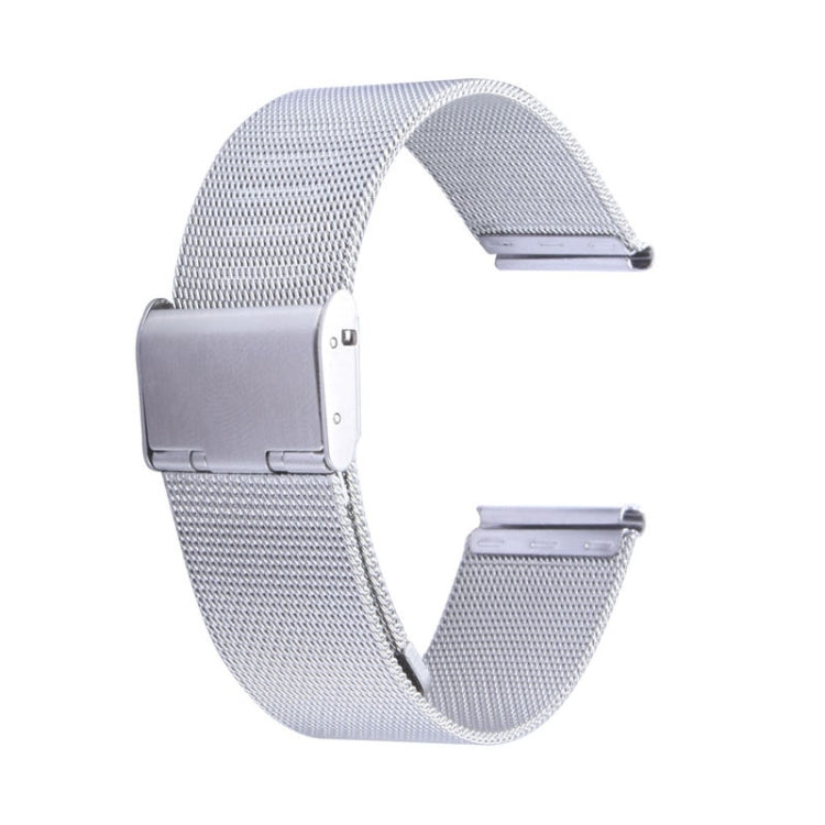 For Apple Watch 38mm Milanese Classic Buckle Stainless Steel Watch Band , Only Used in Conjunction with Connectors ( S-AW-3291 ), S-AW-3123, S-AW-3123B