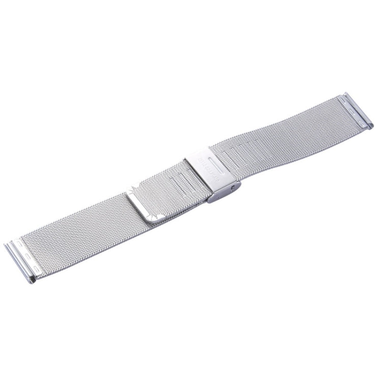 For Apple Watch 38mm Milanese Classic Buckle Stainless Steel Watch Band , Only Used in Conjunction with Connectors ( S-AW-3291 ), S-AW-3123, S-AW-3123B