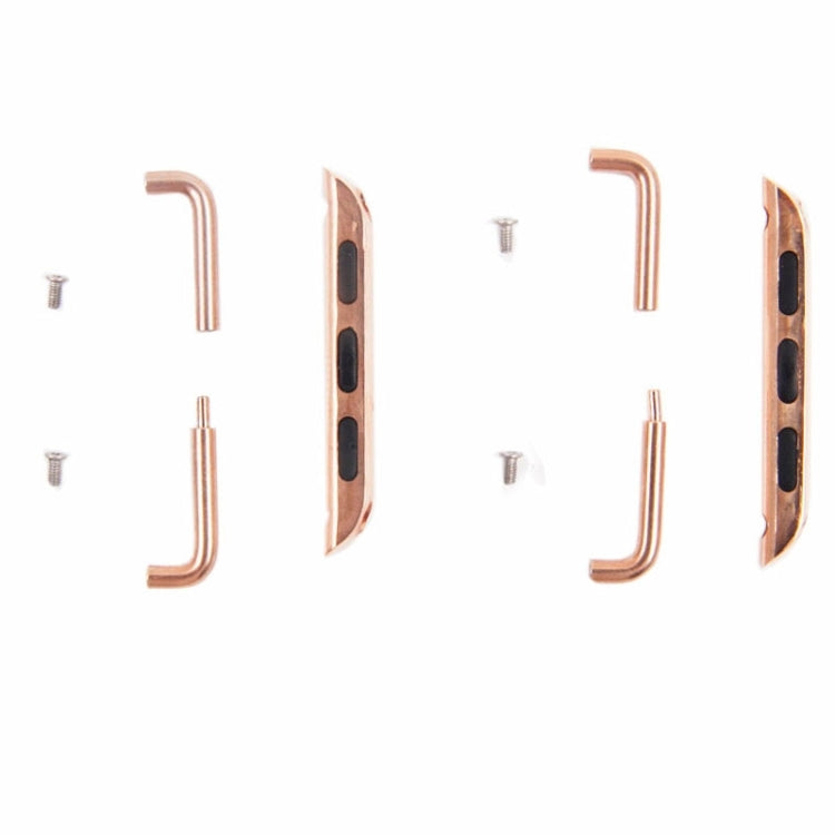 For Apple Watch 38 / 40 / 41mmMetal Strap Connector Metal Buckle, Pair
