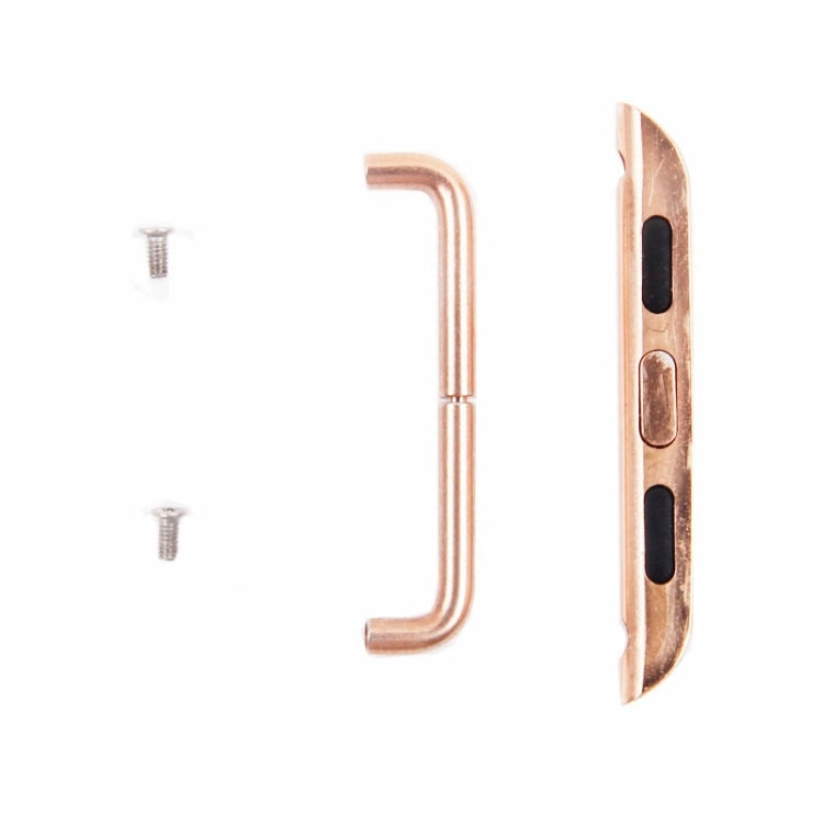 For Apple Watch 38 / 40 / 41mmMetal Strap Connector Metal Buckle, Pair