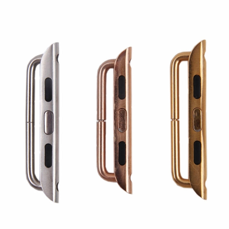 For Apple Watch 38 / 40 / 41mmMetal Strap Connector Metal Buckle, Pair