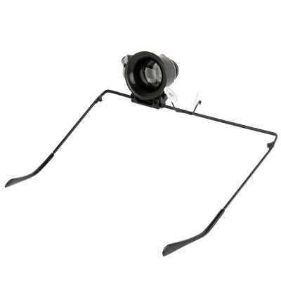 20X Glasses Type Watch Repair Magnifier With LED Light, Single
