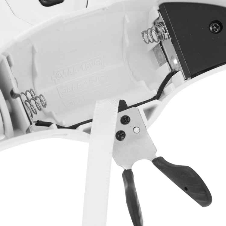 5 Lens 1.0X-3.5X Loupe Glasses Bracket Headband Magnifier with 2 LED Lights Eye Magnification Goggles Magnifying Tool