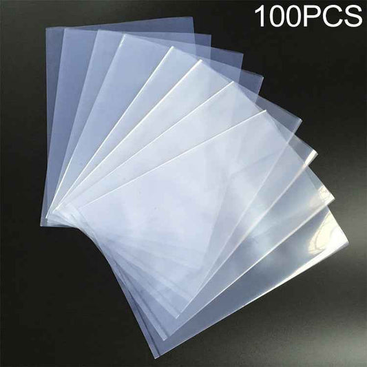 100 PCS Sealer Closer Machine Special Transparent Plastic Bag with Customized Logo & Design, Size: 18cm x 26cm